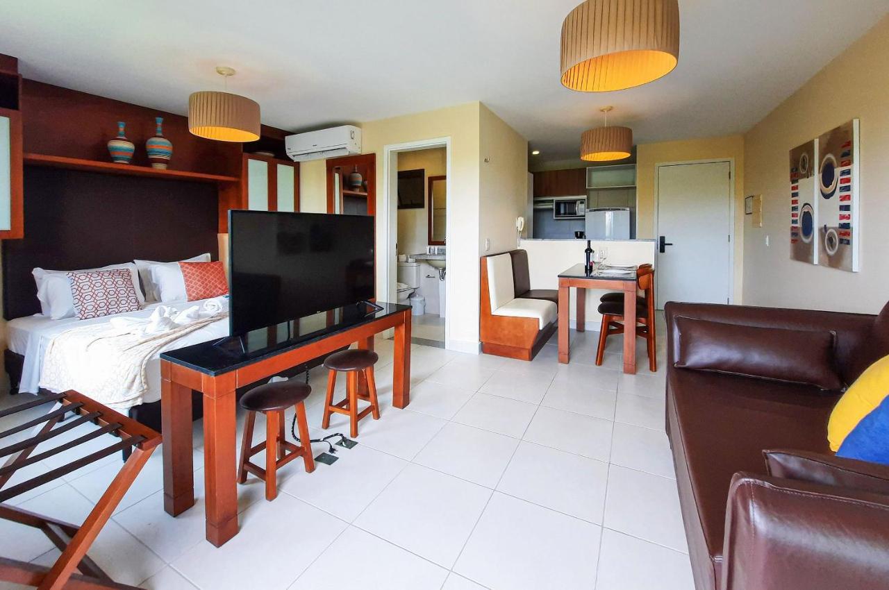 Flat Nascente, Proximo Saida Praia, 4 Pessoas, Wifi Top, Cozinha, Condominio Completo Com Piscina, Academia, Restaurante, Jacuzzi, Sauna - Vg Sun Кумбуко Екстериор снимка